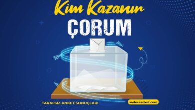 2023 Çorum Seçim Anketi