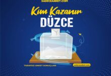 2023 Düzce Seçim Anketi