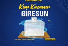 2023 Giresun Seçim Anketi