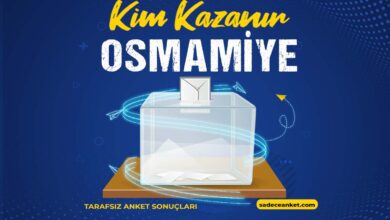 2023 Osmaniye Seçim Anketi