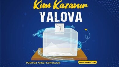 2023 Yalova Seçim Anketi
