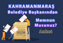 KAHRAMANMARAŞ BELEDİYE BAŞKANI