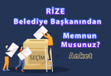 RİZE BELEDİYE BAŞKANI